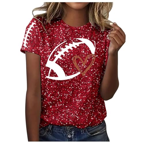 T-shirt col rond femme pour les loisirs et le style décontracté