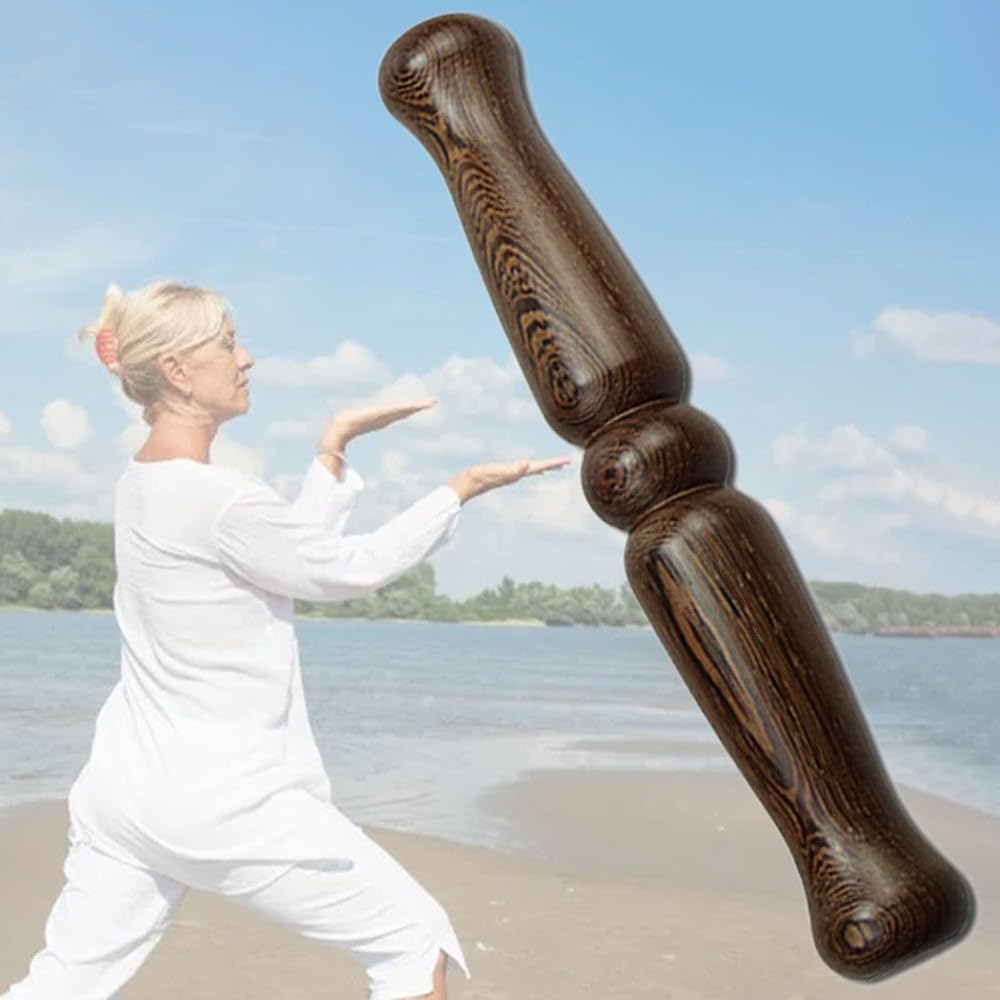 DFrywdgSEY Tai Chi ruler, Wooden Tai Chi Ruler Stick Multiple Sizes(32cm)