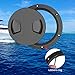 Tceapoo 6 inch Boat Round Deck Plate Non Slip Inspection Hatch, Marine Access Port Hatch Cover with Screws, Detachable Water Tight Lid Cover for Marine Boat Yacht (6