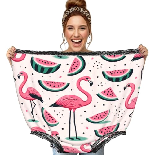 Cadeau rigolo culotte géante Augenstern motif flamant rose pour anniversaire