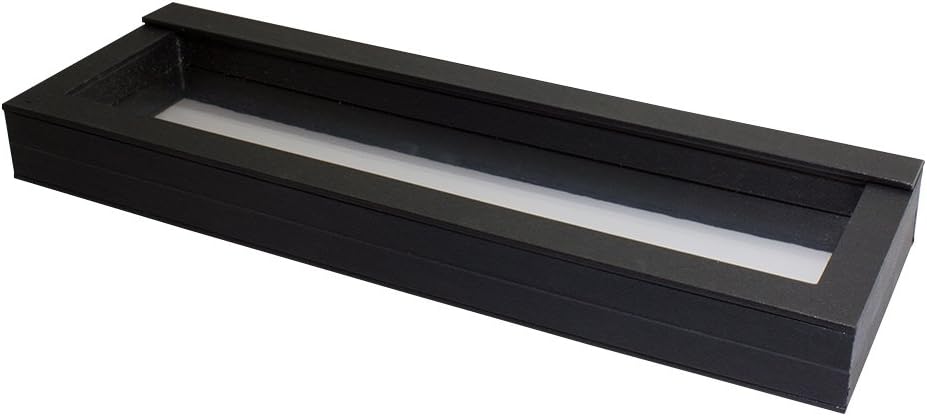 Black See Through 3-D Suspension Coin, Watch and Bracelet Display Box