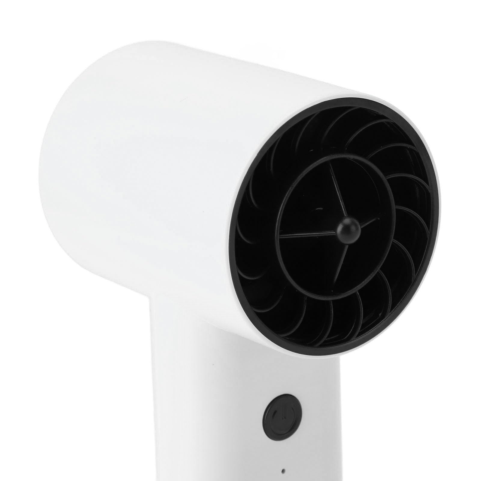 Ventilatore portatile portatile ad alta velocità, mini ventilatore turbo da 130.000 giri/min, ricaricabile tramite USB, ventilatore personale regolabile per viaggi, campeggio, attività all'aperto
