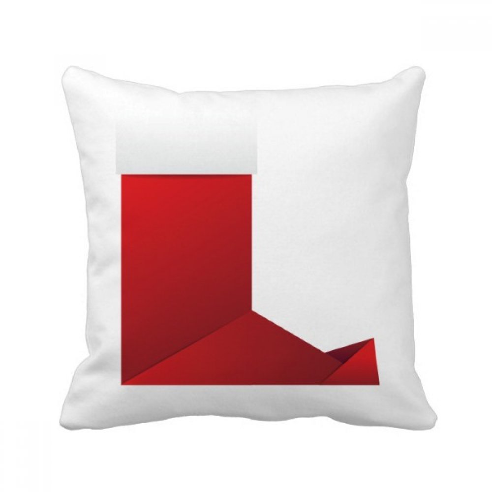 Oreiller de Noël origami multicolore 40cm, idée cadeau originale de maison