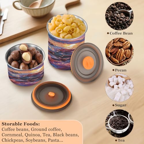 Contenedor de café al vacío Qilmy acero inoxidable 17oz miniatura 6