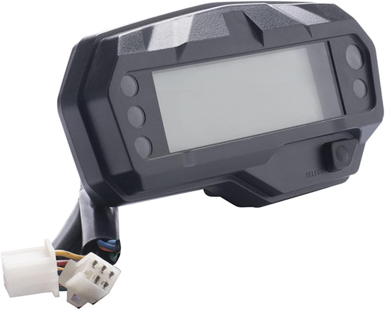 Universal Motorcycle Speedometer Gauge Digital Electronics Indicator LIGHT Display Accessories, for YAMAHA, FZ16 Temperature Motorcycle Odometer