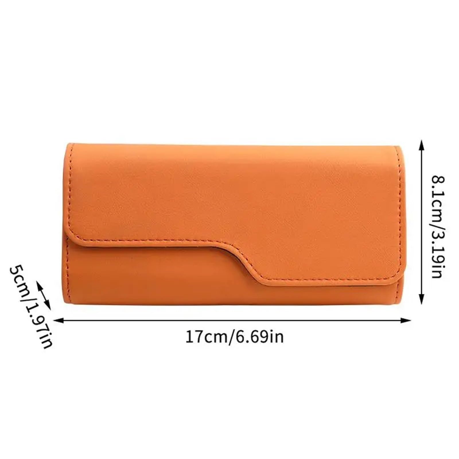 Soporte Gafas Coche Soporte de Gafas de Sol for Visera de Coche, Estuche Organizador de Cuero for Gafas de Sol con Cierre magnético Oculto(Beige)