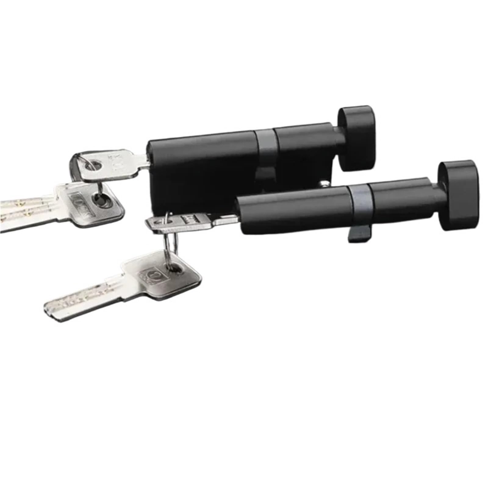 Sxolcoufoh A4 All Copper Lock Core Indoor Door Lock Wooden Black Accessories Electroplated 1Pcs(A4)