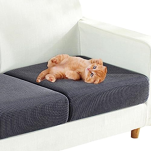 Funda de sofá impermeable | Funda de almohada para sofá con elástico, fundas de sofá frescas impermeables, resistentes a las pastillas resistentes a la lejía para fundas de sofá Fundas de comedor