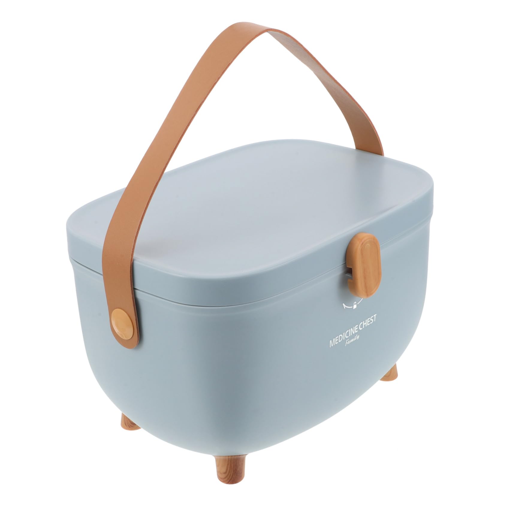 Boîte de rangement pour médicaments double couche avec compartiments séparés étanches