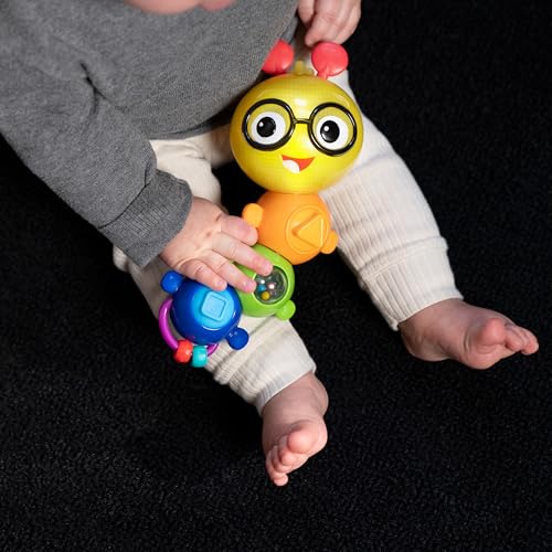 Image of Baby Einstein Twist-a-Pal Cal Sensory Toy, with Music and Bead Chaser, Ages 6 Months and Up