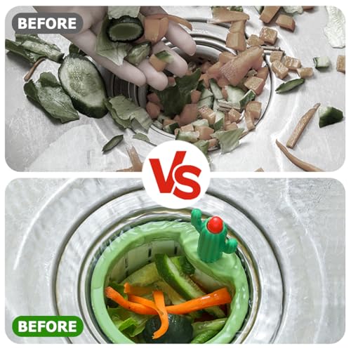 Colador para Fregadero de Cocina con Diseño Cactus Verde miniatura 3