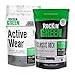 Rockin' Green Active Wear 45oz Bundle With Classic Rock Unscented Laundry Detergent Powder 45oz | All-Natural and Eco-Friendly | Non-Toxic and Safe for Sensitive Skin | Vegan and Biodegradable