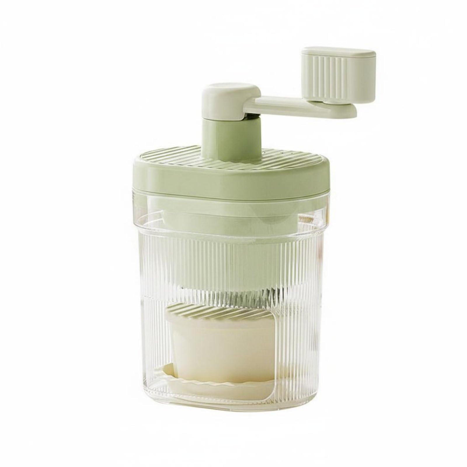 Dessert Making Manual Ice Shaver Easy to Use Shaved Ice Machine Compact Size Hand Crank Fluffy Ice Cone Machine No Electricity Needed for Stall, Standard Kit-image-27