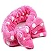 Produktbild VWH Bowknot Make-up Stirnband Superweiches Kosmetik Haarband aus Flanell (Rose Rot)