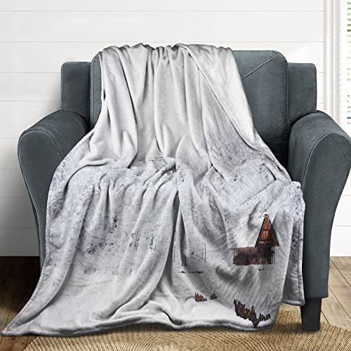 Couverture flanelle chaude microfibre contre les nuits froides