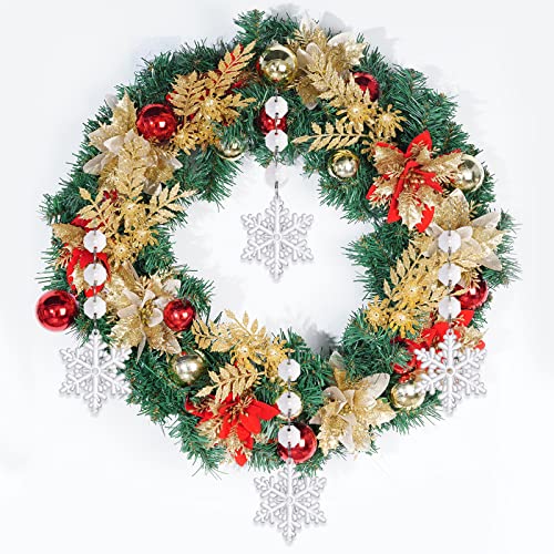 Miayon 30Pcs Christmas Snowflake Crystals Hanging Acrylic Drops Ornaments Clear Snowflake Teardrop Christmas Decorative Crystal Beads Pendants For Christmas Tree Garland Chandelier Wedding Party #TOP4