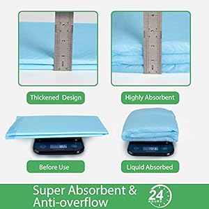 Extra Large Dog Pads 30x26 40 Count Thicker Pet Training and Puppy Pads Super Absorbent Pee Pads for Dogs Leakproof Dog Potty Training Pads for Puppies Cats Rabbits Pet Pee Pads Xl  Cucciolini Doodles Extra large dog pads 30x26 40 count thicker pet training and puppy pads super absorbent pee pads for dogs leakproof dog potty training pads for puppies cats rabbits pet pee pads xl   cucciolini doodles