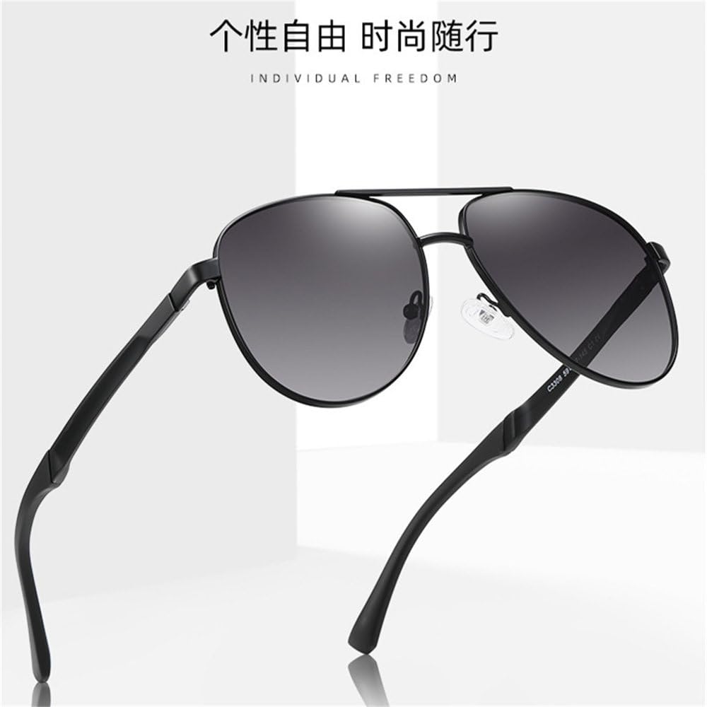 Gafas de sol polarizadas de ciclismo para hombre, elegantes, con protección UV para viajes al aire libre, fotografía callejera y conducción.