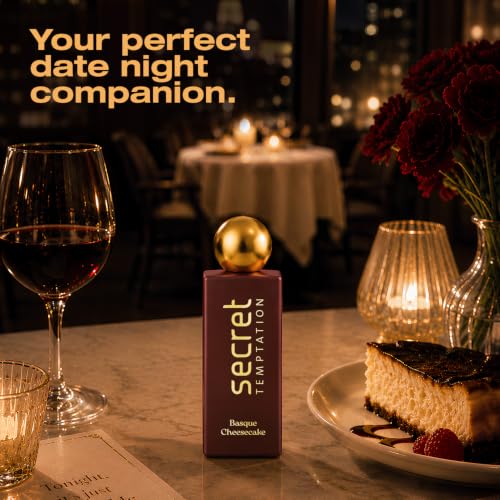 Image of Secret Temptation Basque Cheesecake Eau De Parfum for Women, 50ml | Rich & Comforting Decadent Fragrance for Women | Long-Lasting Women's Perfume | Perfect For Date Nights, Celebrations & Elegant Affairs