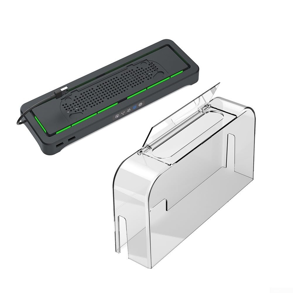 Set di coperture antipolvere per ventola di raffreddamento, per console Nintendo Switch 2, elegante ventola di raffreddamento per NS per display oled