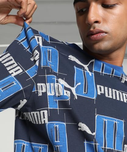 Image of Puma Men's Polyester Regular Fit T-Shirt