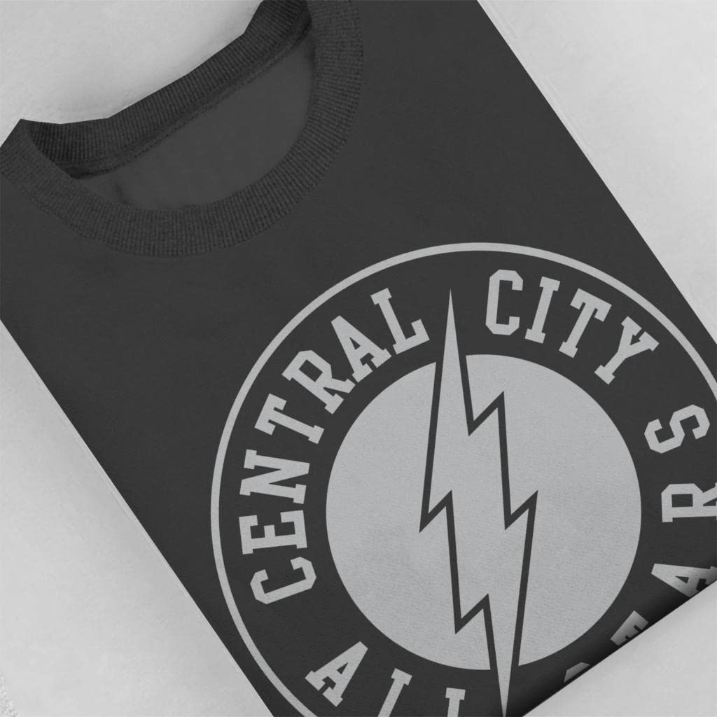 All+Every Bluza damska z logo Flash Central City All Stars Lightning, Grafitowy, S