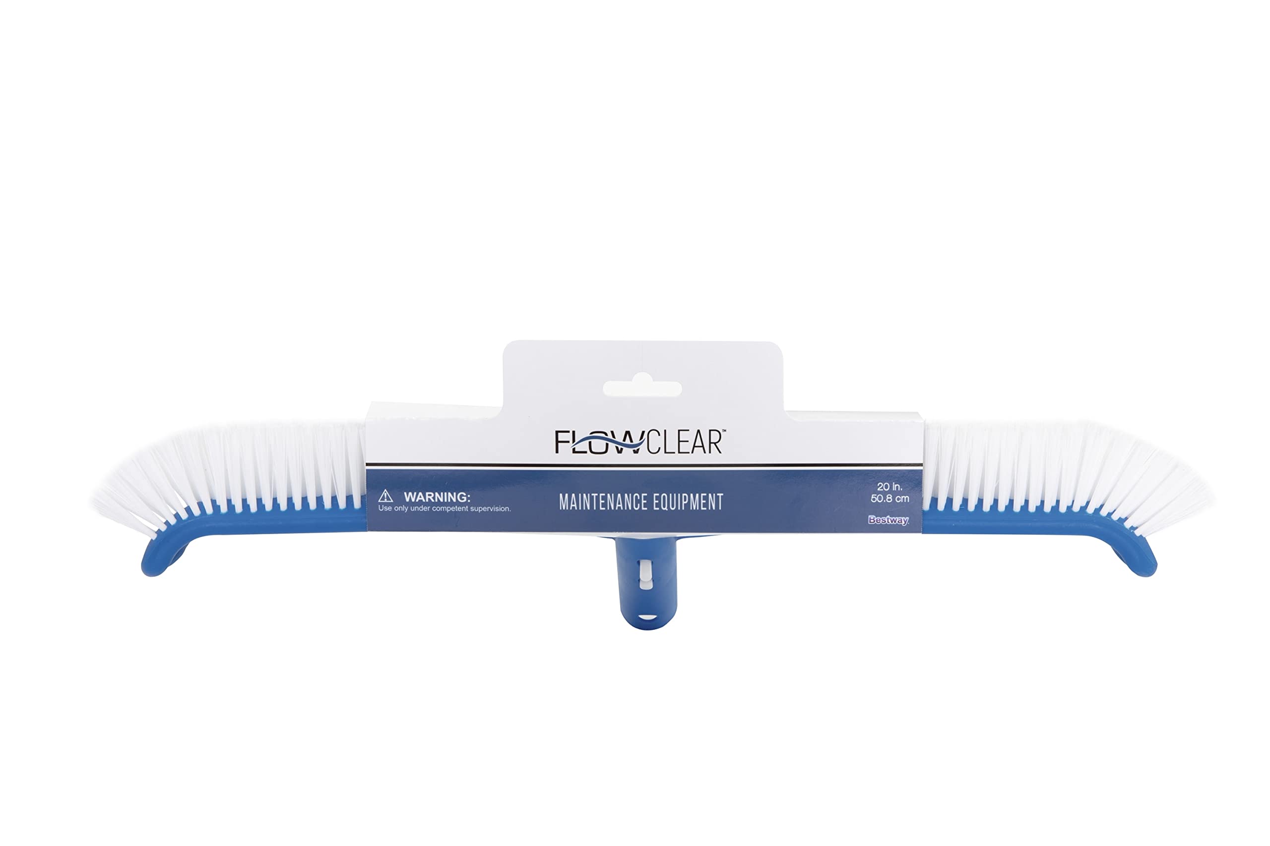 Bestway Flowclear AquaBroom Tête de Balai de Piscine 50,8 cm | Nettoie Les Murs et Le Sol de la Piscine