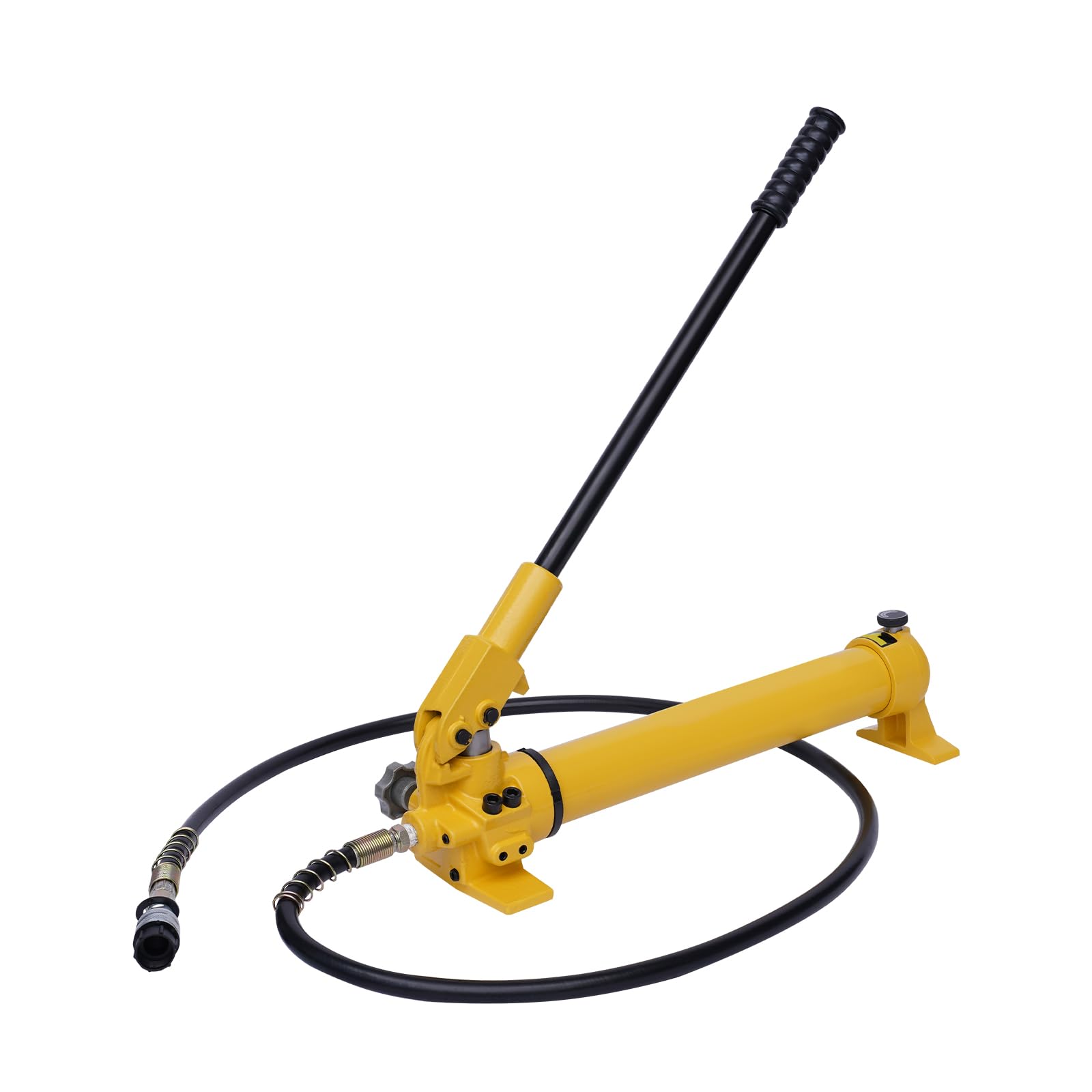 CP-700 Pompe Hydraulique Manuelle, Pompe à Main Hydraulique, avec Tuyau de 1,8m, Haute Pression 70 MPa, Teneur en Huile 700cc, pour Utilisation avec Des Variétés d'Outils Hydrauliques