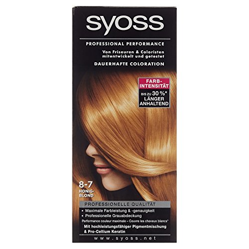 Syoss Professional Performance Coloration 8-7 Honigblond 115 ml