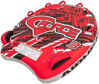 Airhead G-Force 3, 1-3 Rider Towable Tube for Boating