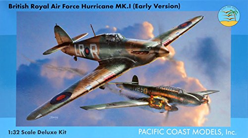 Amazon | パシフィックコーストモデル 1/32 ハリケーンMk.I初期型