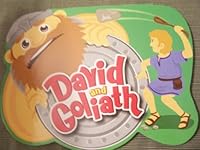 David & Goliath (Ollie Bollie Shaped Bible Board Books, 2011) B005FHUMRE Book Cover
