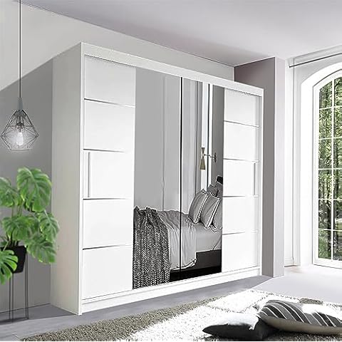 Track-D Modern Bedroom Sliding Wardrobe with Ample Storage Cover