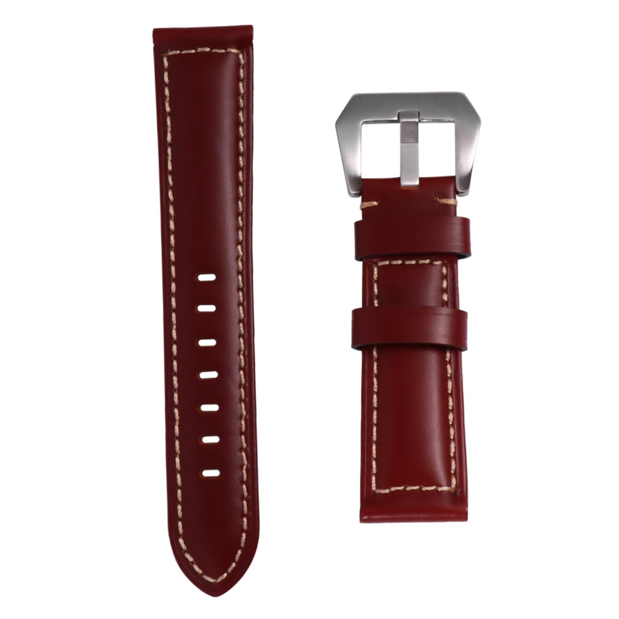Holibanna Leather Band for Ergonomic Design Comfortable Fit for Sports Casual Use Durable with Clasp Unisex Accessory