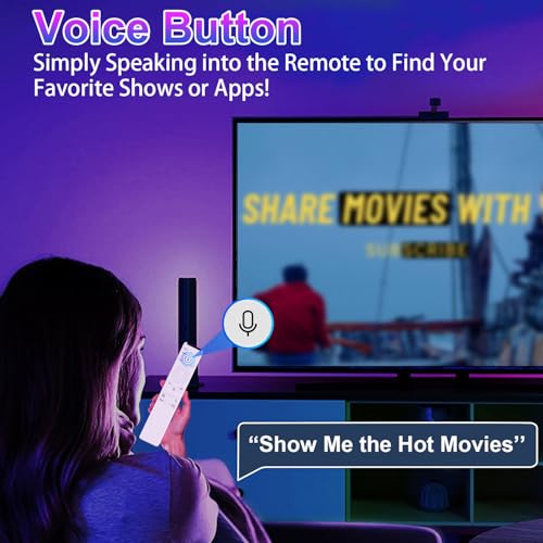 Image of Voice Replacement for Samsung-TV-Remote Control, Compatible for All Samsung Smart TV Remote with Voice Function