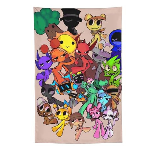 XvL[ Sprunki ̃p^[Q[e[}ɂã^yXg[  ʐ^|X^[ ǂ̑ nbs[o[Xf[p[eB[̃^yXg[ 60"x90"