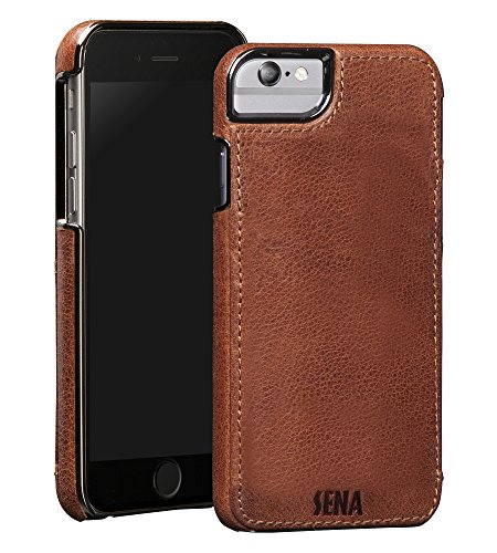Sena Lugano Heritage Handwrapped Premium Leather Snap On Case iPhone 6 7 8