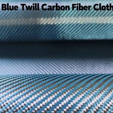 3K 200gsm 2x2 Red Blue Yellow Kevlar & Carbon Fiber Mixed Fabric Twill 50" / 100/150/m Aramid Fiber Hybrid Carbon Kevlar Cloth (Red, 50cm witdh x 1.5m)