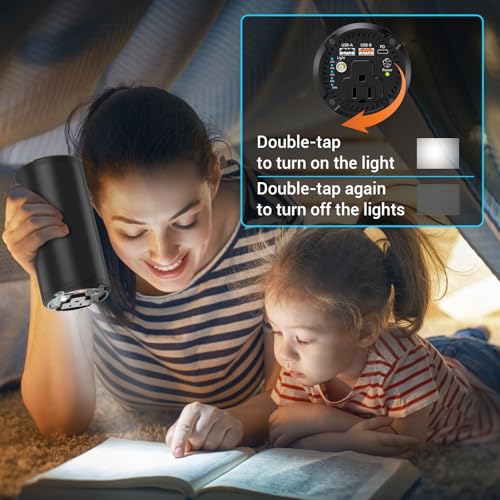 Cargador portátil con batería externa 27000mAh y salida AC 100W miniatura 6
