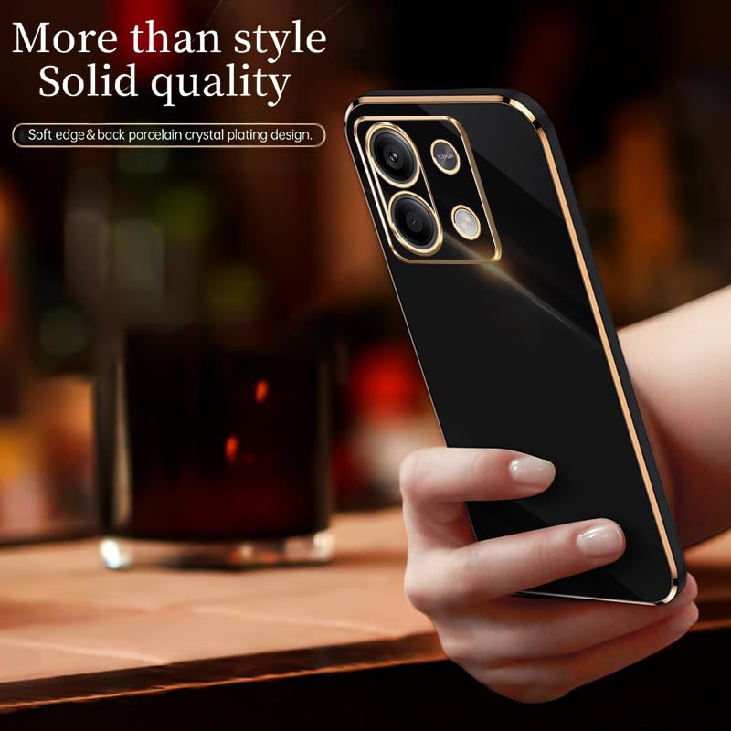 WOKEZ Fodral till Xiaomi Redmi Note 13 Pro & Poco M6 Pro - Svart