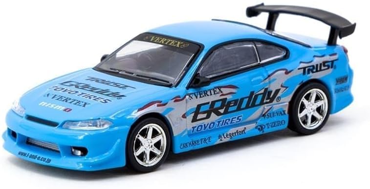 Amazon.com: Vertex Silvia (S15) G-Reddy Limited Edition 1:64 Scale