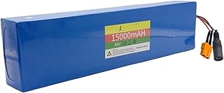 13S4P 48V 15000mAh Drive Battery Lithium-ion Battery 54.6V Charger, Compatible for Kugoo M4/M4pro /M4Max Speed Battery Cit...