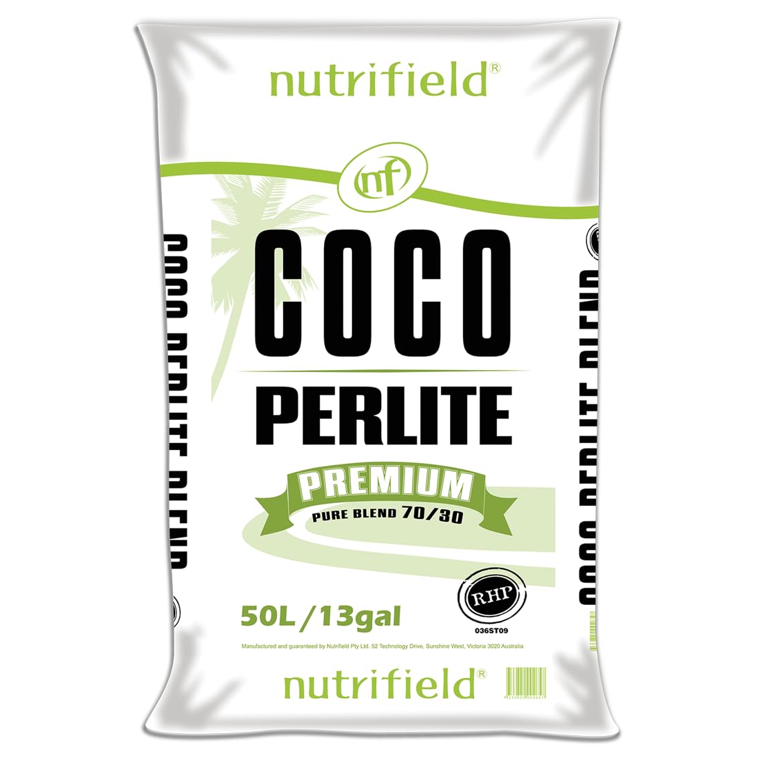 Coco Coir Perlite Mix Potting Soil - 70/30 Blend - Pre Buffered Plant Soil with Calcium, Organic Coconut Coir & Perlite for Plants - Garden Soil for Hydroponic, Indoor & Outdoor Gardening