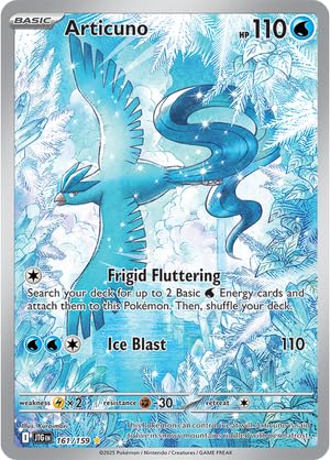 Amazon.com: Pokemon - Articuno 161/159 – Journey Together