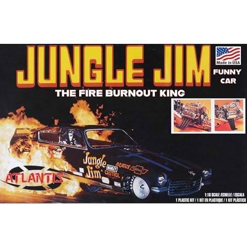 Kit de modélisme Atlantis Jim Vega Funny Car AMCH1486 maquette dragster voiture de course 1/16