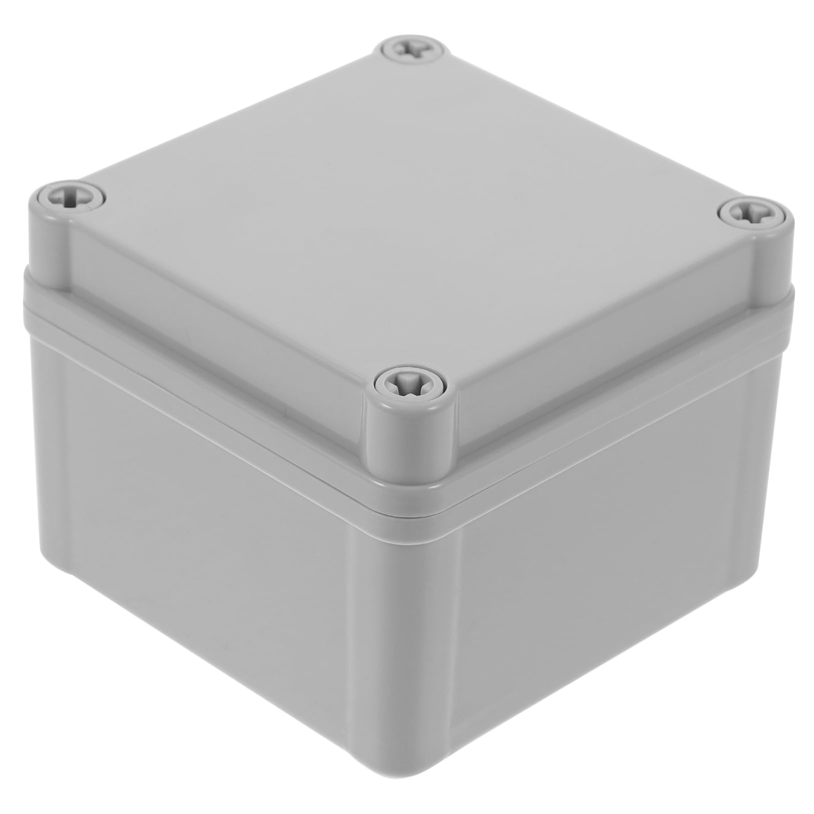 4pièces Boîte De Jonction Électrique Étanche Plastique Pour Intérieur Et Extérieur Idéale Pour Éclairage Et Des Câbles
