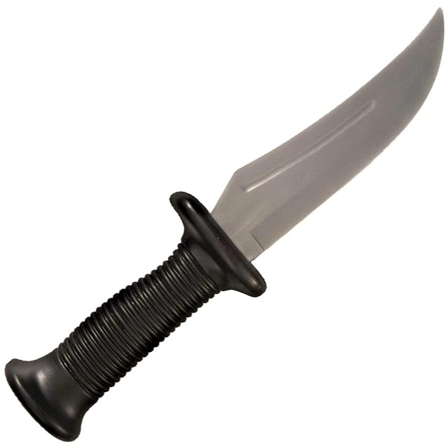 Loftus International Novelty Rubber Hunting Knife Cleaver Movie Prop