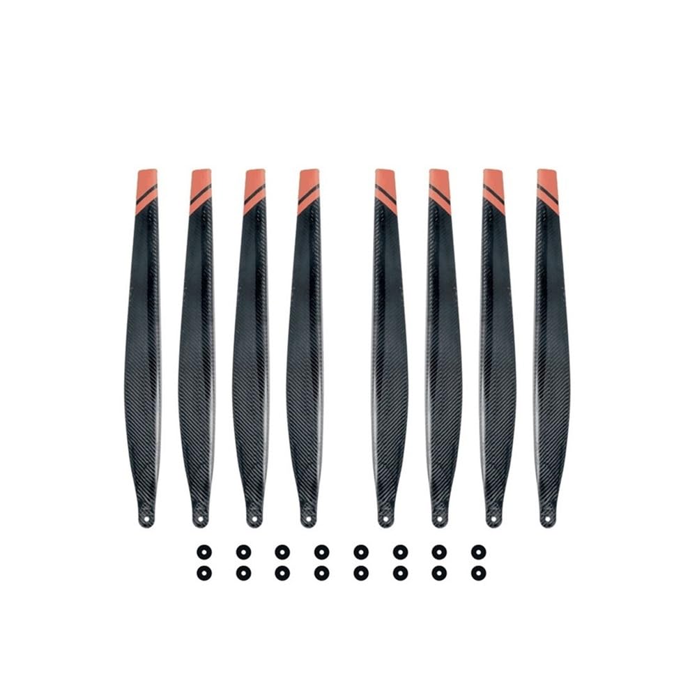 Hélices carbone R5413 résistant aux torsions pour sécuriser le vol des drones T50