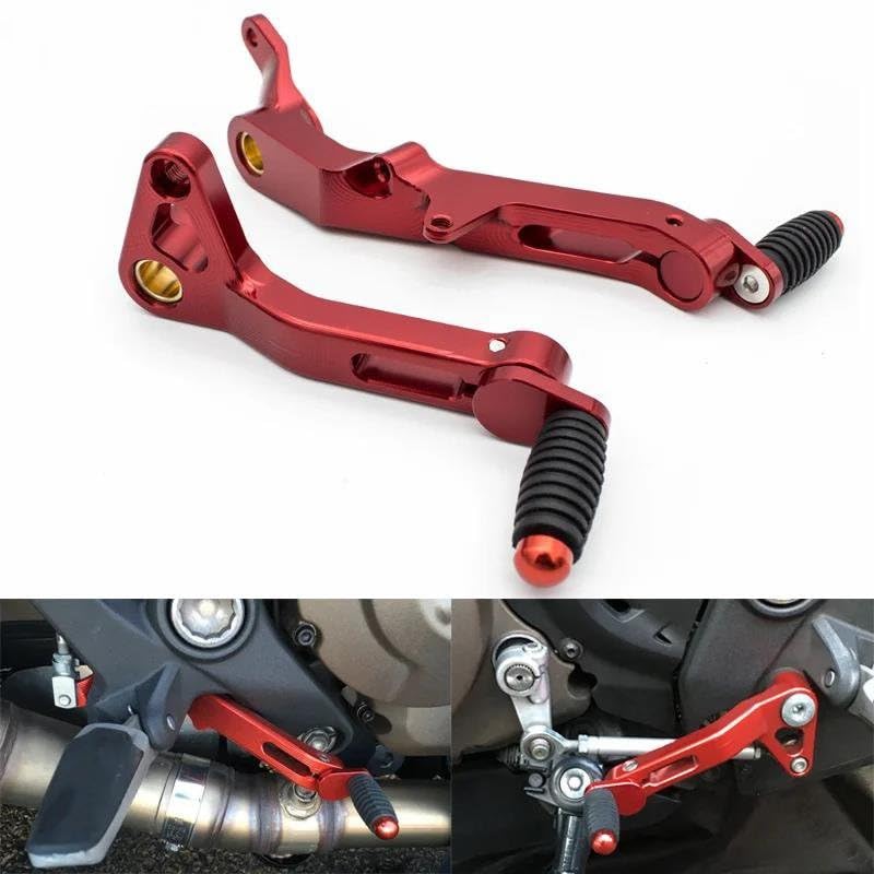 ギアシフトレバー オートバイ用 調節可能 シフターペダル DUCATI MONSTER 1200R 1200S 1200 rs 12 Amazon.co.jp: ギアシフター ドゥカティ用モンスター 821 1200 1200S 1200R CNC ギアシフトシフターシフトレバー フットペグリアブレーキレバーオートバイアクセサリー オートバイのシフトレバーペダル(3) : 車＆バイク