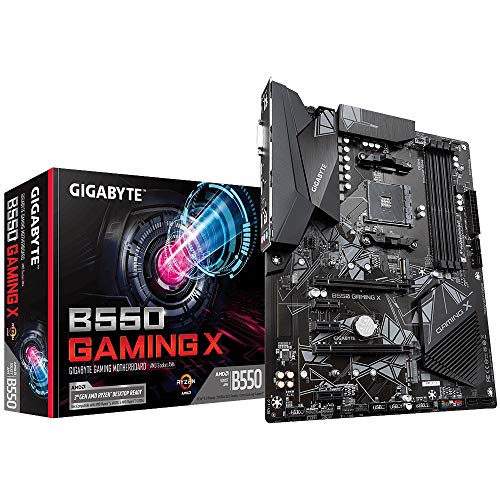 Image of GIGABYTE B550 Gaming X Motherboard with Digital VRM Solution, PCIe 4.0 /3.0 x4 M.2, RGB Fusion 2.0
